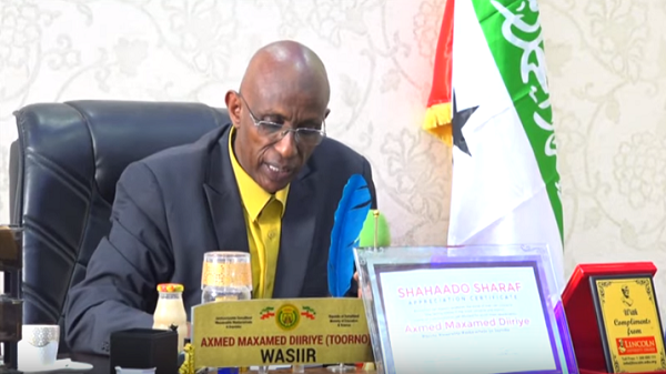 Wasiirka Waxbarashada Somaliland
