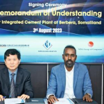 Signing of MoU between Horn Holding and Tianjin Cement industry design and research Institute